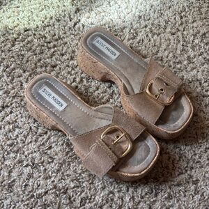 Vintage Steve Madden Gaia Women's Platform Sandals Size 7